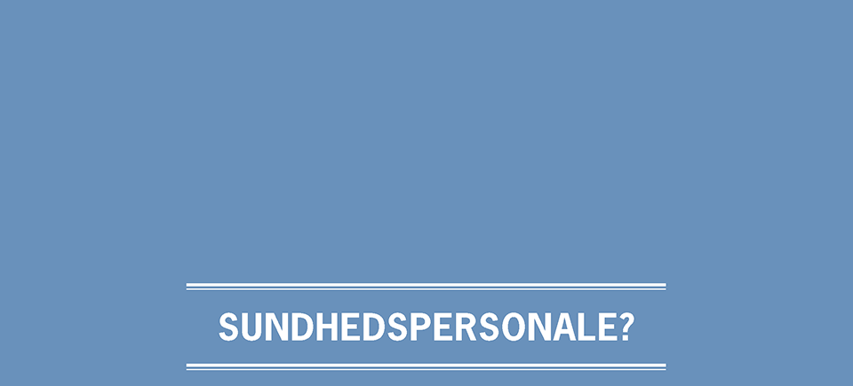 Sundhedspersonale?